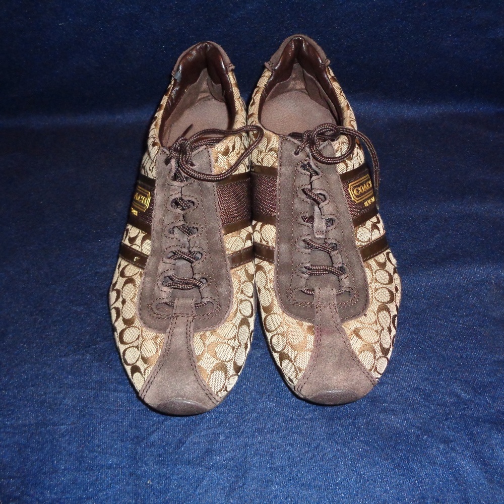 Coach Brown Lace Up Shoes Remonna Women’s Sz 9M